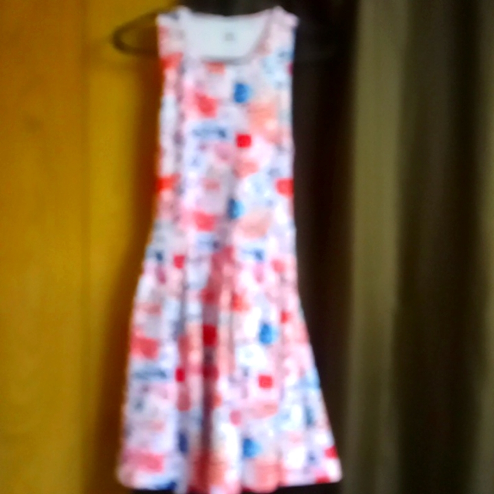 Sleeveless with cur out sundress